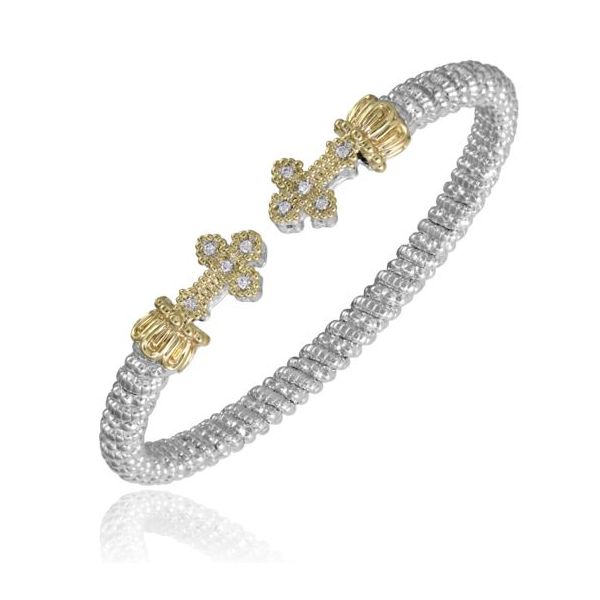 Vahan Diamond Cross Bracelet Goldstein's Jewelers Mobile, AL