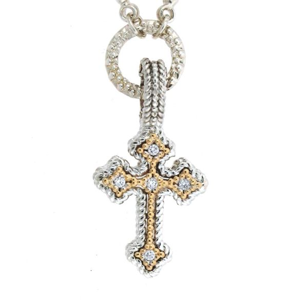 Vahan Diamond Cross Pendant Goldstein's Jewelers Mobile, AL