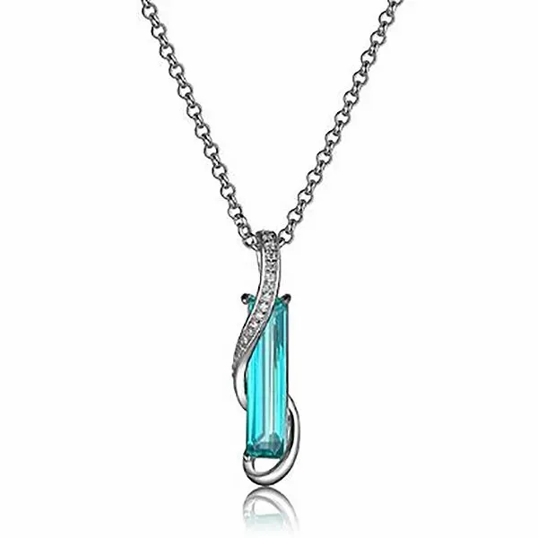 Elle Revolution Mystic Green Quartz Necklace Goldstein's Jewelers Mobile, AL