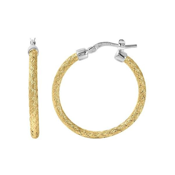 Charles Garnier Hoop Earrings Goldstein's Jewelers Mobile, AL