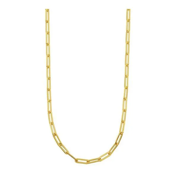 Charles Garnier Paperclip Necklace Goldstein's Jewelers Mobile, AL