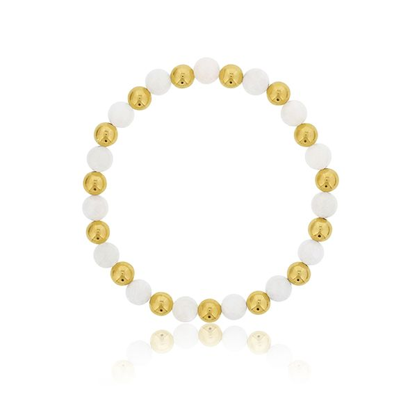 Dee Berkley Moonstone and Bead Bracelet Goldstein's Jewelers Mobile, AL