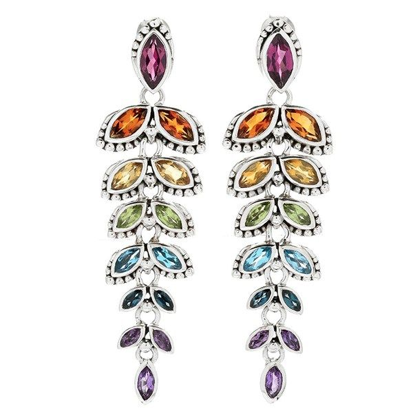 Samuel B Mulit-Stone Earrings Goldstein's Jewelers Mobile, AL