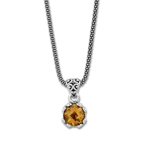 Samuel B Citrine Necklace Goldstein's Jewelers Mobile, AL