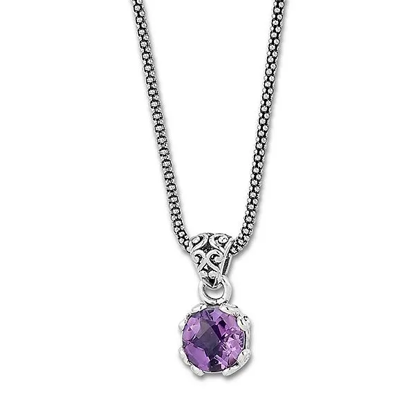 Samuel B Amethyst Necklace Goldstein's Jewelers Mobile, AL