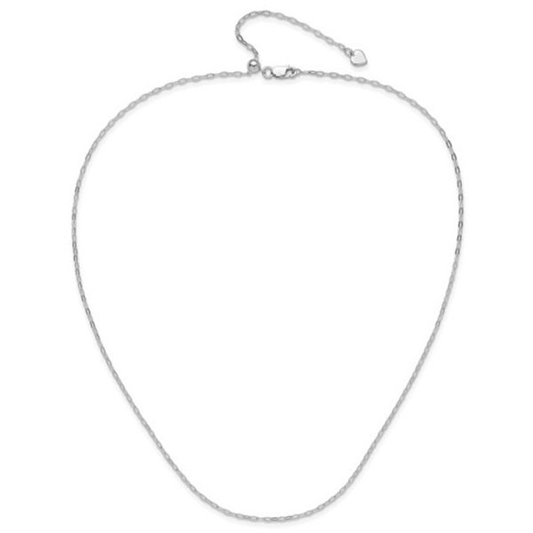Adjustable Flat Oval Chain Goldstein's Jewelers Mobile, AL
