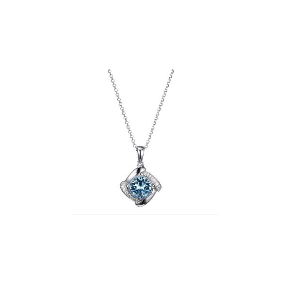 Elle March Birthstone Necklace Goldstein's Jewelers Mobile, AL