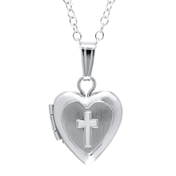 Heart Locket Necklace Goldstein's Jewelers Mobile, AL