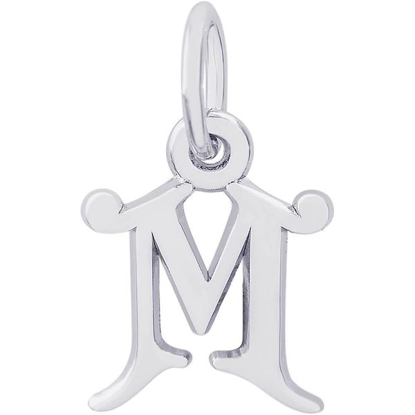 Initial 'M' Charm Goldstein's Jewelers Mobile, AL