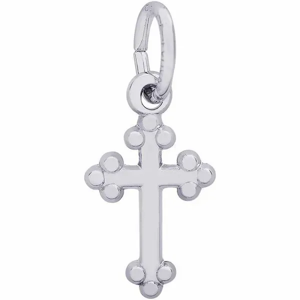 Bottony Cross Charm Goldstein's Jewelers Mobile, AL