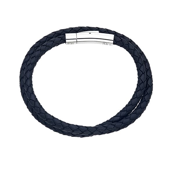 Esquire Leather Wrap Bracelet Goldstein's Jewelers Mobile, AL