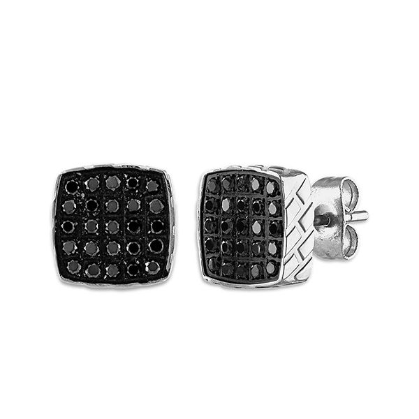 Black Diamond Earrings Goldstein's Jewelers Mobile, AL