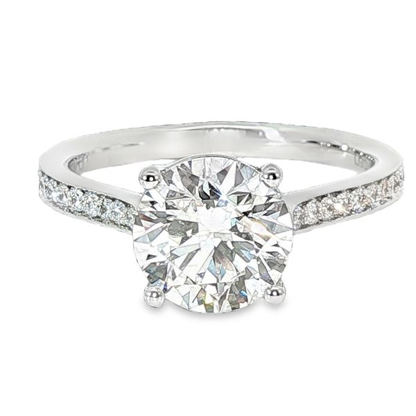 Lab Grown Diamond Engagement Ring Grader Jewelers Groton, CT