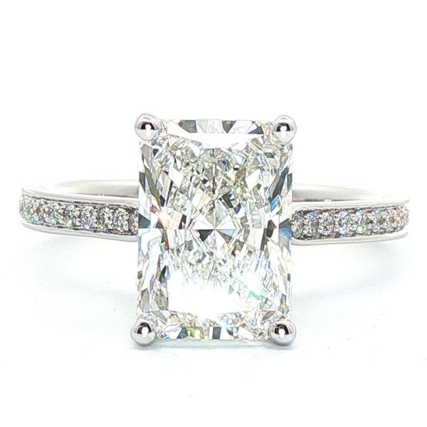 Lab Grown Diamond Engagement Ring Grader Jewelers Groton, CT