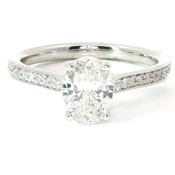 Lab Grown Diamond Engagement Ring Grader Jewelers Groton, CT