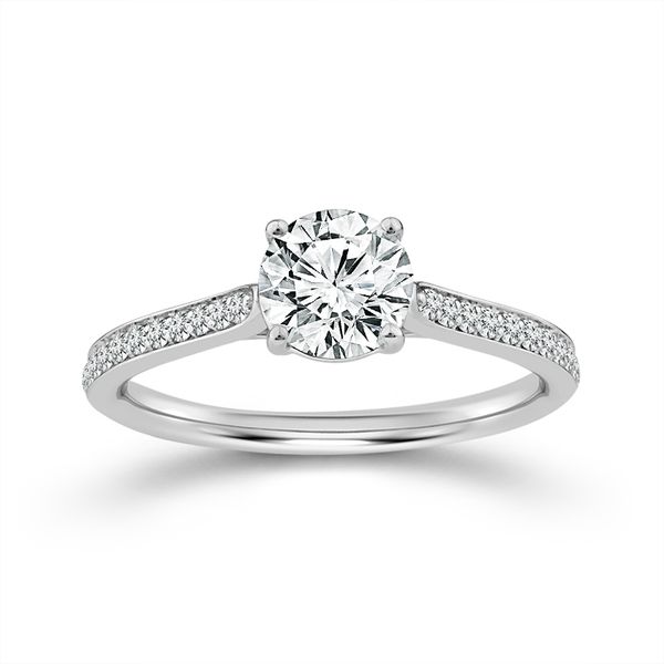 Lab Grown Diamond Engagement Ring Grader Jewelers Groton, CT