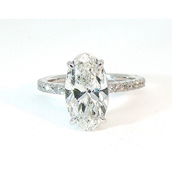 Lab Grown Diamond Engagement Ring Grader Jewelers Groton, CT