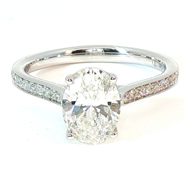 Lab Grown Diamond Engagement Ring Grader Jewelers Groton, CT