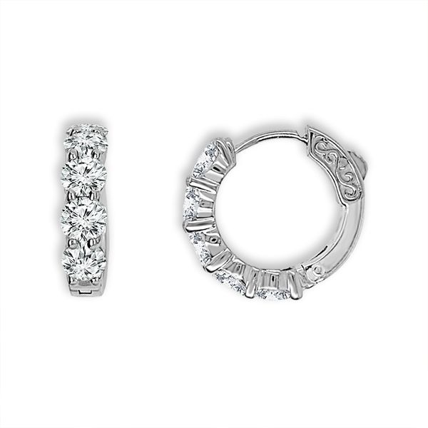 Lab Grown Diamond Earrings Grader Jewelers Groton, CT
