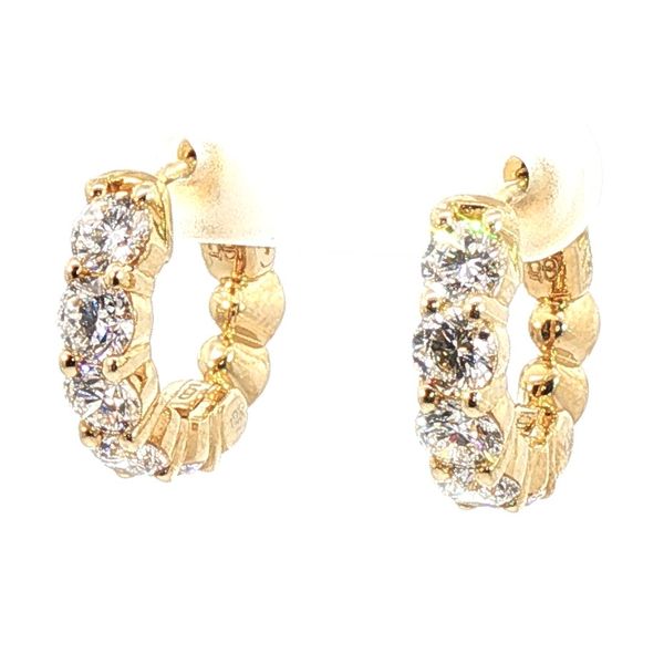 Lab Grown Diamond Earrings Grader Jewelers Groton, CT
