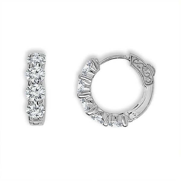 Lab Grown Diamond Earrings Grader Jewelers Groton, CT
