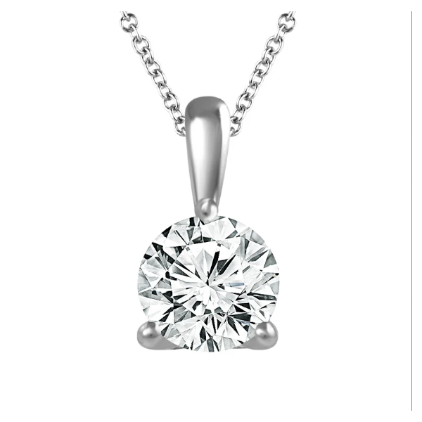 Lab Grown Diamond Pendant Grader Jewelers Groton, CT