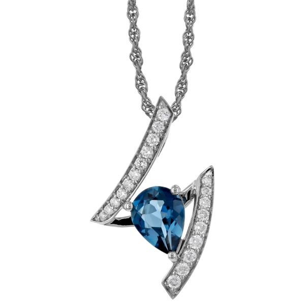 Gemstone Pendant Image 2 Grader Jewelers Groton, CT