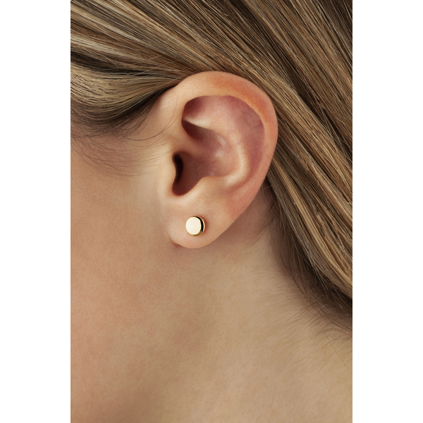 Gold Earrings Image 2 Grader Jewelers Groton, CT