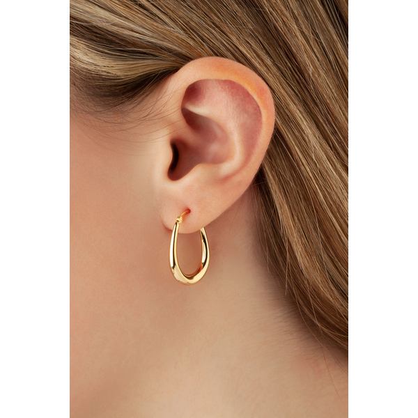 Gold Earrings Image 2 Grader Jewelers Groton, CT