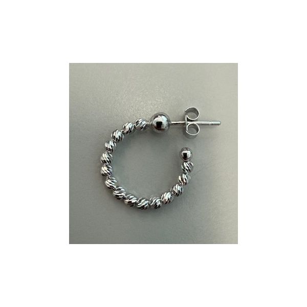 Silver Earrings Image 2 Grader Jewelers Groton, CT