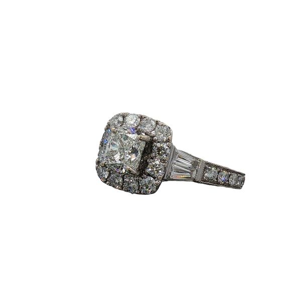 ESTATE Neil Lane Halo Engagement Ring Image 2 Graham Jewelers Wayzata, MN
