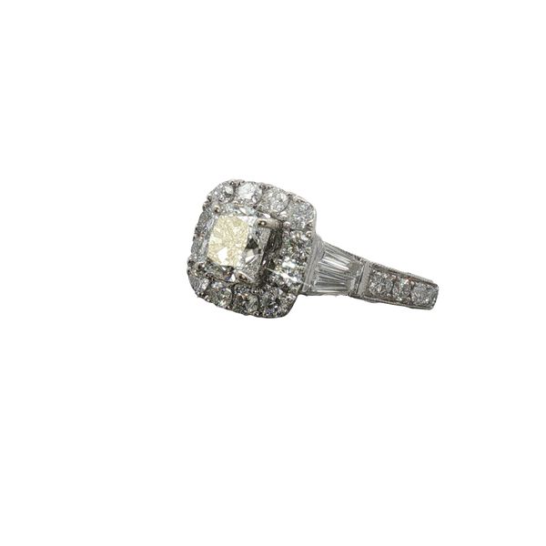 ESTATE Neil Lane Halo Engagement Ring Image 3 Graham Jewelers Wayzata, MN