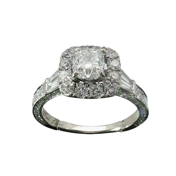 ESTATE Neil Lane Halo Engagement Ring Image 4 Graham Jewelers Wayzata, MN