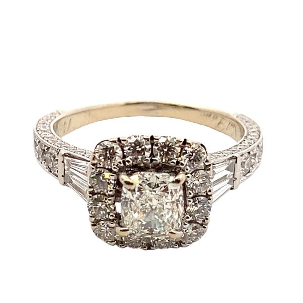 ESTATE Neil Lane Halo Engagement Ring Image 5 Graham Jewelers Wayzata, MN