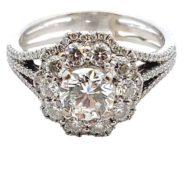 ESTATE Simon G 18w 0.87ct dia center Ring Graham Jewelers Wayzata, MN