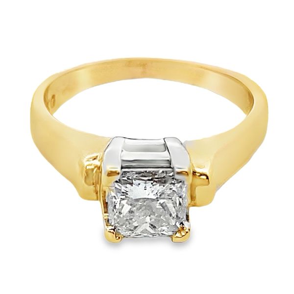 ESTATE 14ky 1.0ct PC dia solitaire ring Graham Jewelers Wayzata, MN