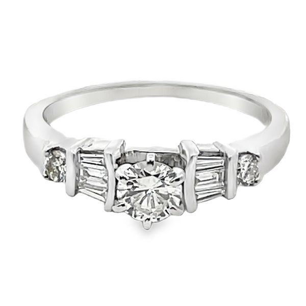 ESTATE 14kw.78 ctw engagement ring size 7.5 Graham Jewelers Wayzata, MN