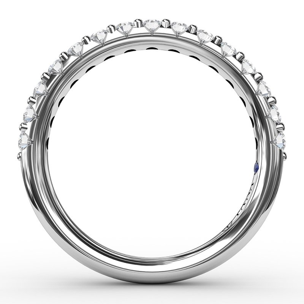 Diamond Half Wedding Band Image 2 Graham Jewelers Wayzata, MN