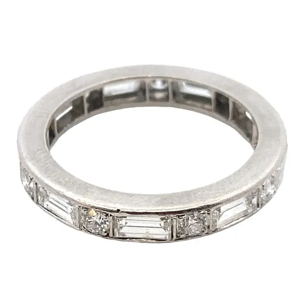 PLatinum Oscar Heyman 1.7ctw dia Guard Ring Graham Jewelers Wayzata, MN