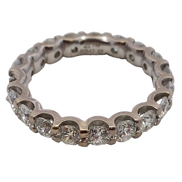 ESTATE 18kw 2.09ctw dia Full Eternity Band Graham Jewelers Wayzata, MN