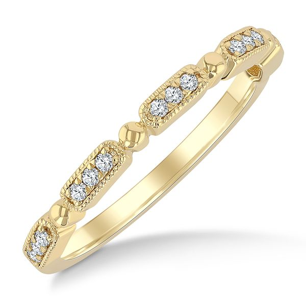 Milgrain Station Vintage-Inspired Diamond Band Graham Jewelers Wayzata, MN