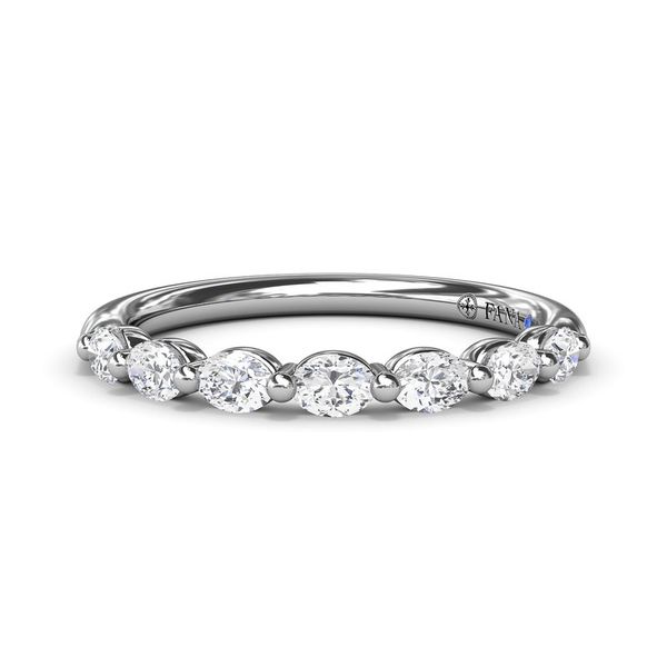 Angelic Oval Diamond Band Graham Jewelers Wayzata, MN