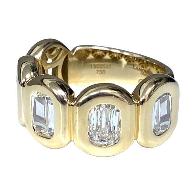 Crisscut New York L’Amour Crisscut® Diamond Bezel Band Image 2 Graham Jewelers Wayzata, MN