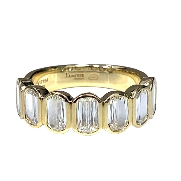 Crisscut New York L’Amour Crisscut® Classic Diamond Bezel Band Graham Jewelers Wayzata, MN