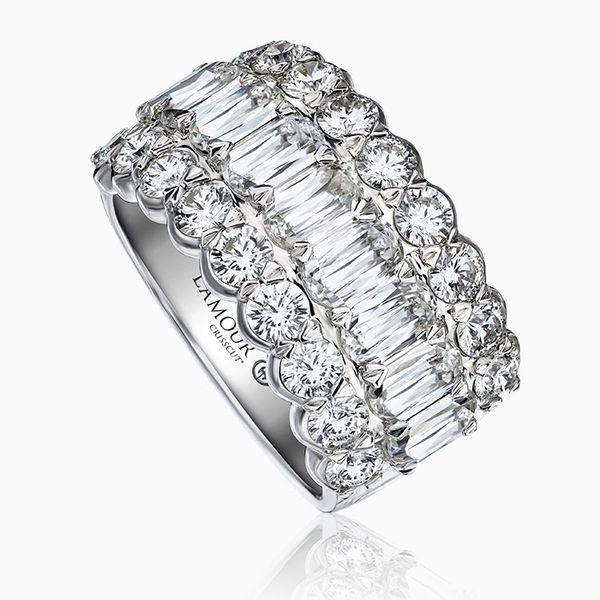 Crisscut New York L’Amour Crisscut® Classic Diamond Band Graham Jewelers Wayzata, MN