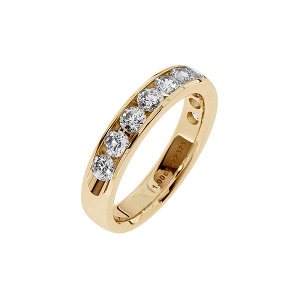 14kt yellow gold .25ctw diamond band size 6.5 GH SI2 Graham Jewelers Wayzata, MN