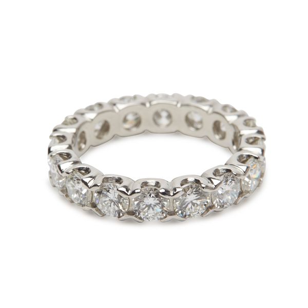Oscar Heyman Diamond Fishtail Eternity Band Graham Jewelers Wayzata, MN