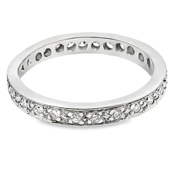 Platinum Full Anniversary diamond  band Graham Jewelers Wayzata, MN