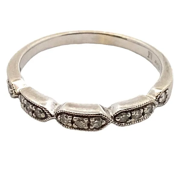 10kw Vintage style diamond one row ring Graham Jewelers Wayzata, MN