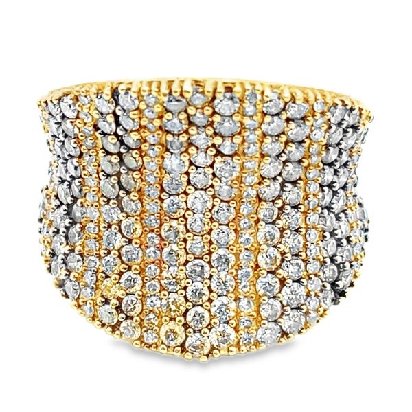 14 ky Cognac/Champagne/White Diamond EFFY ring Graham Jewelers Wayzata, MN